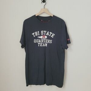 American Eagle Vintage Navy Blue Tee Size Large